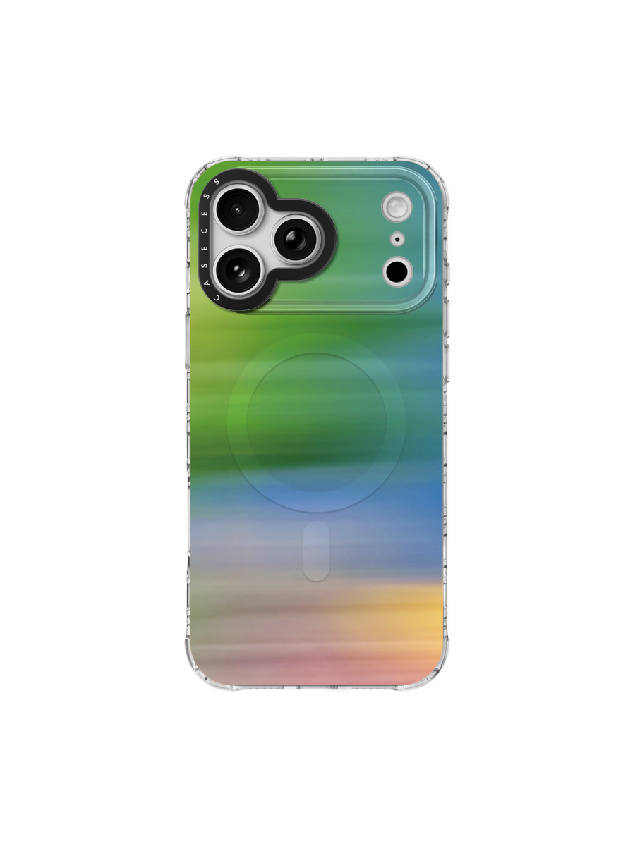 Color Drift – Summer Field Iridescent Mirror Case MagSafe Compatible 