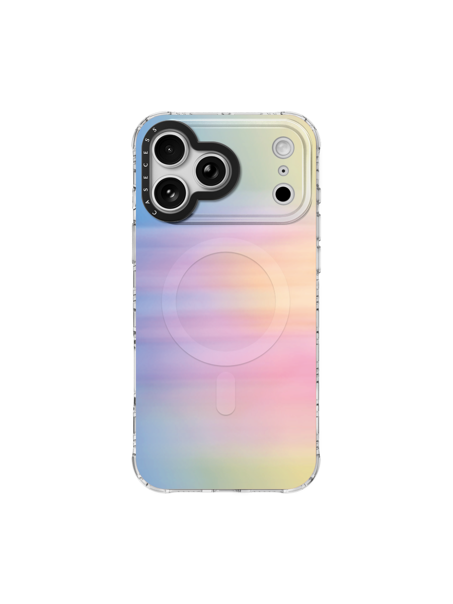 Color Drift – Pastel Haze Iridescent Mirror Case MagSafe Compatible 