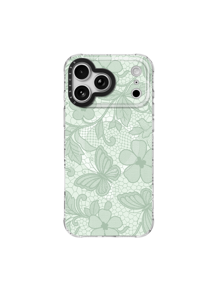 Wildflower Song– Sage Bloom Iridescent Mirror Case MagSafe Compatible 