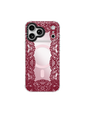 Lace Veil – Crimson Rose Iridescent Mirror Case MagSafe Compatible 