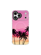 Coral Evening Iridescent Mirror Case MagSafe Compatible 