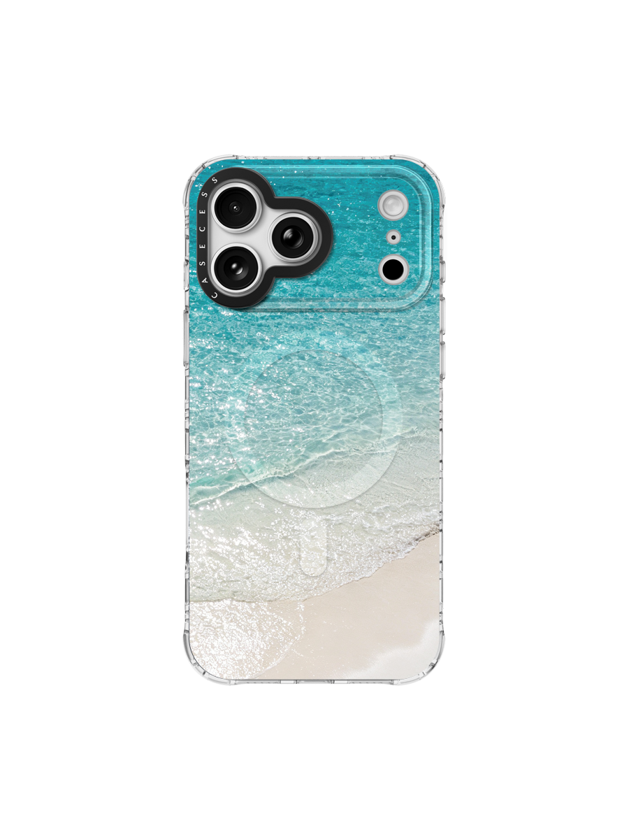Azure Haven Iridescent Mirror Case MagSafe Compatible 