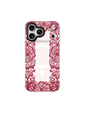 Victorian Keepsake – Crimson Rose Iridescent Mirror Case MagSafe Compatible 