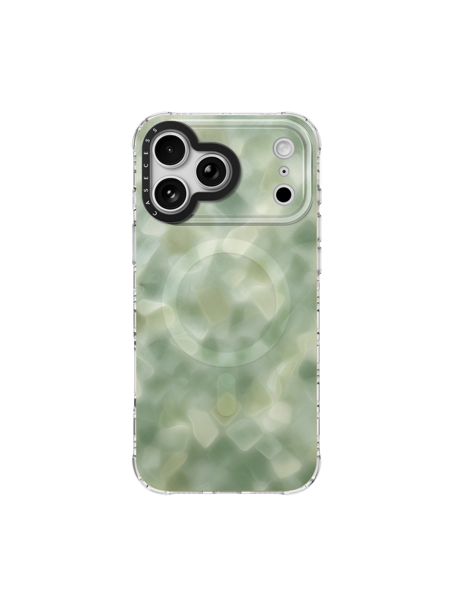 Sea Glass Reverie Pearl Shell iPhone case