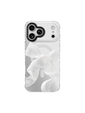 Ribbon Veil – Ivory Mist Iridescent Mirror Case MagSafe Compatible 