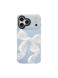 Ribbon Veil – Frost Blue Iridescent Case MagSafe Compatible 