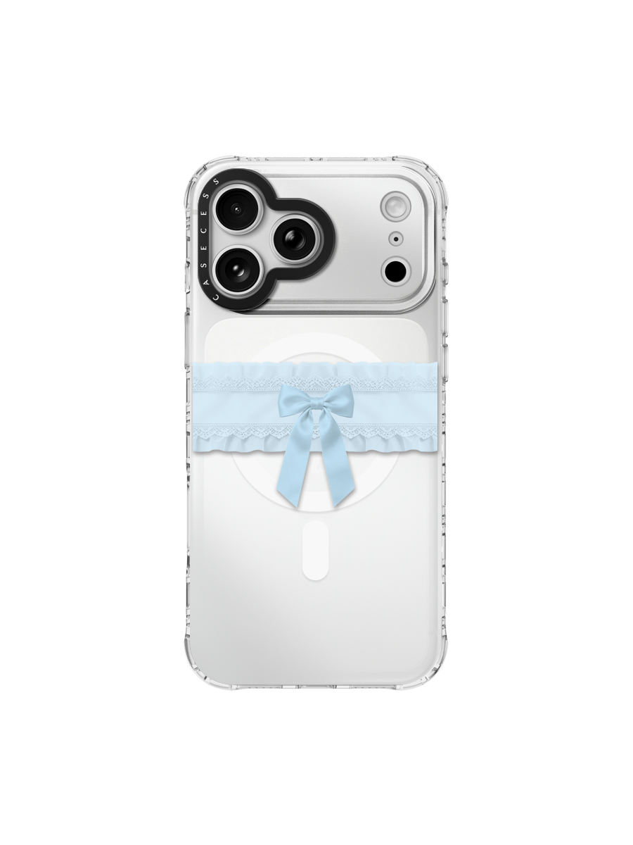 Gifted Grace – Powder Blue Clear Case