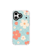 Coral Bloom Ripple Iridescent Case MagSafe Compatible 