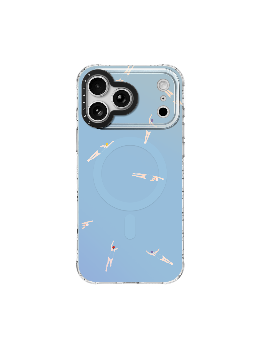 Quiet Swim Iridescent Case MagSafe Compatible 