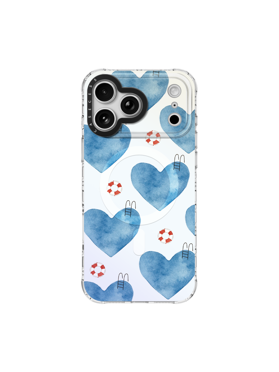 Heart of Summer Iridescent Case MagSafe Compatible 