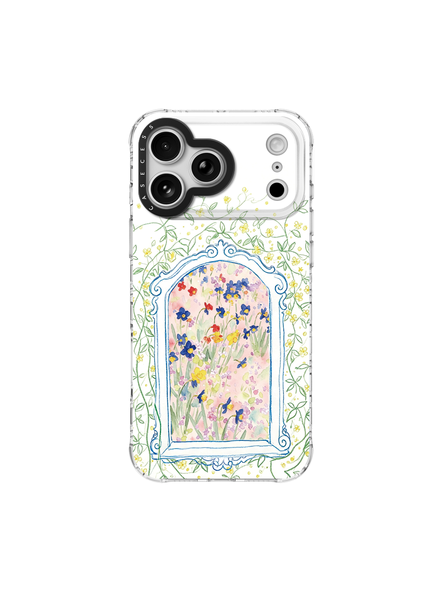 Secret Garden View Iridescent Case MagSafe Compatible 