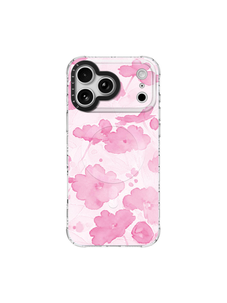 Blushing Petals Iridescent Case MagSafe Compatible 