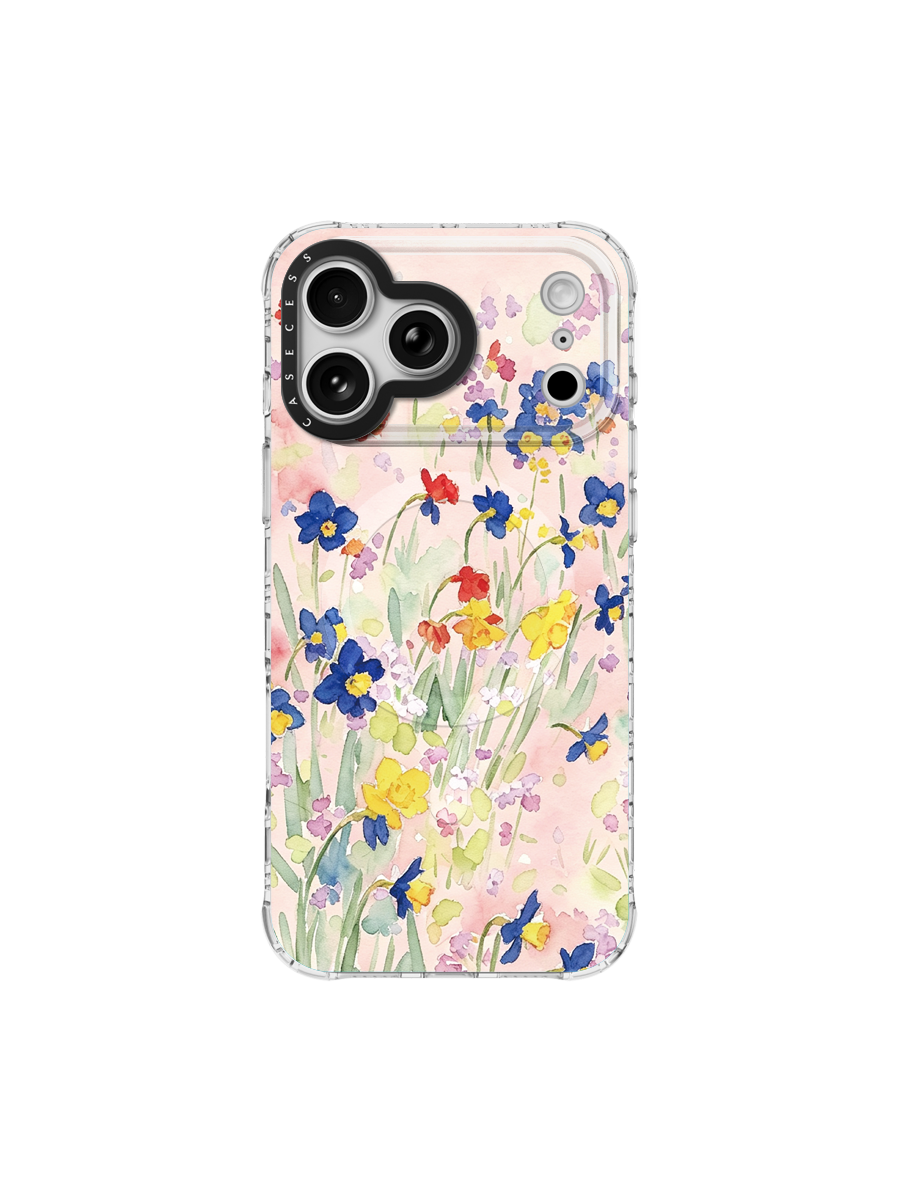 Wildflower Daydream Iridescent Case MagSafe Compatible 