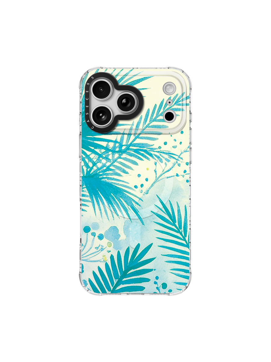 Tropical Breeze Iridescent Case MagSafe Compatible 