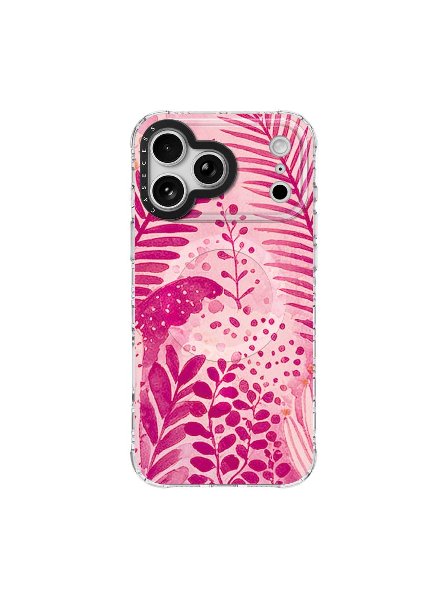 Pink Paradise Iridescent Case MagSafe Compatible 