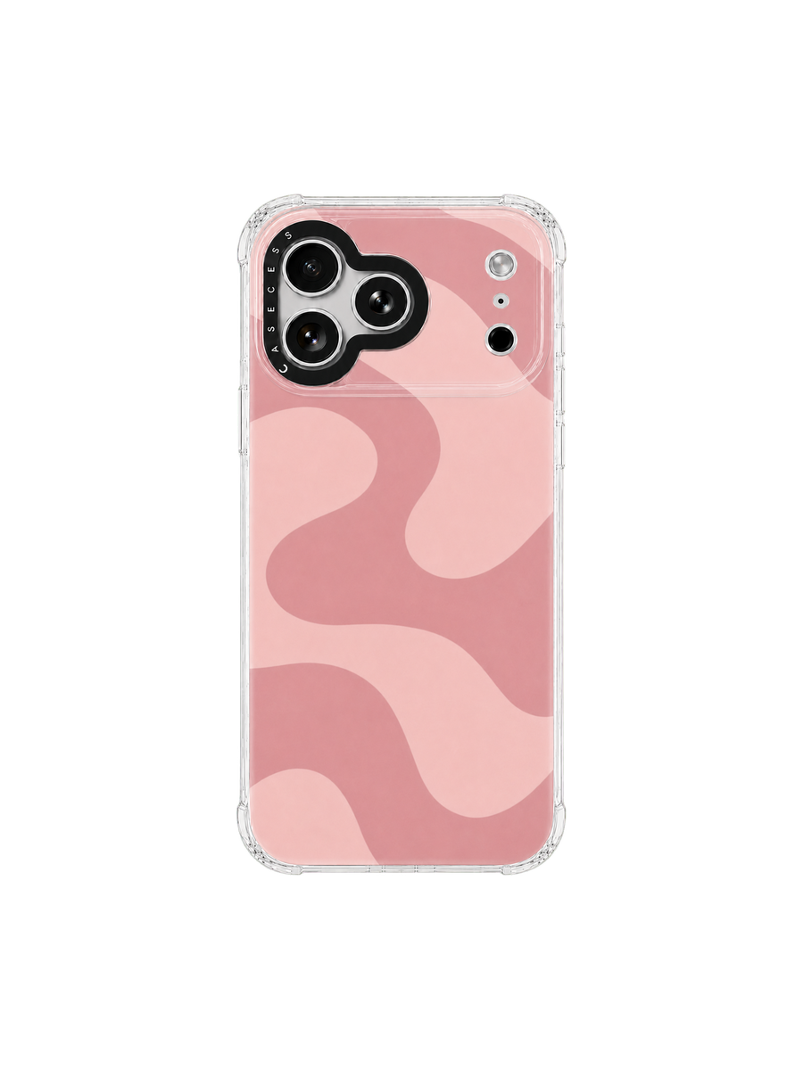 Gentle Sway – Blush Pink Iridescent Case MagSafe Compatible 