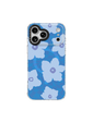Retro Meadow – Azure Iridescent Case MagSafe Compatible 