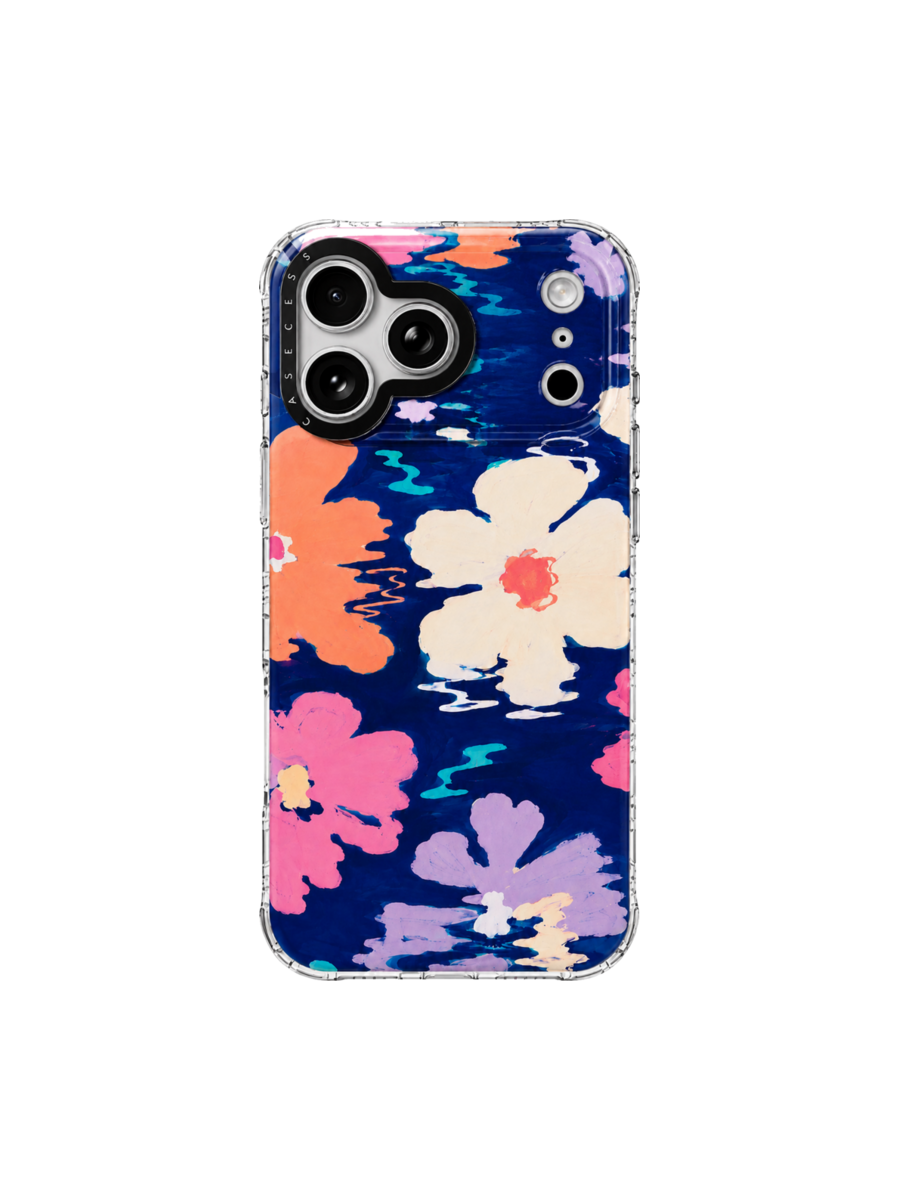 Midnight Pool Garden Iridescent Case MagSafe Compatible 