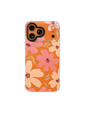 Tangerine Bloom Dance Iridescent Case MagSafe Compatible 