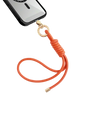 WanderLoop Single-Twist Charm – Cosmic Orange