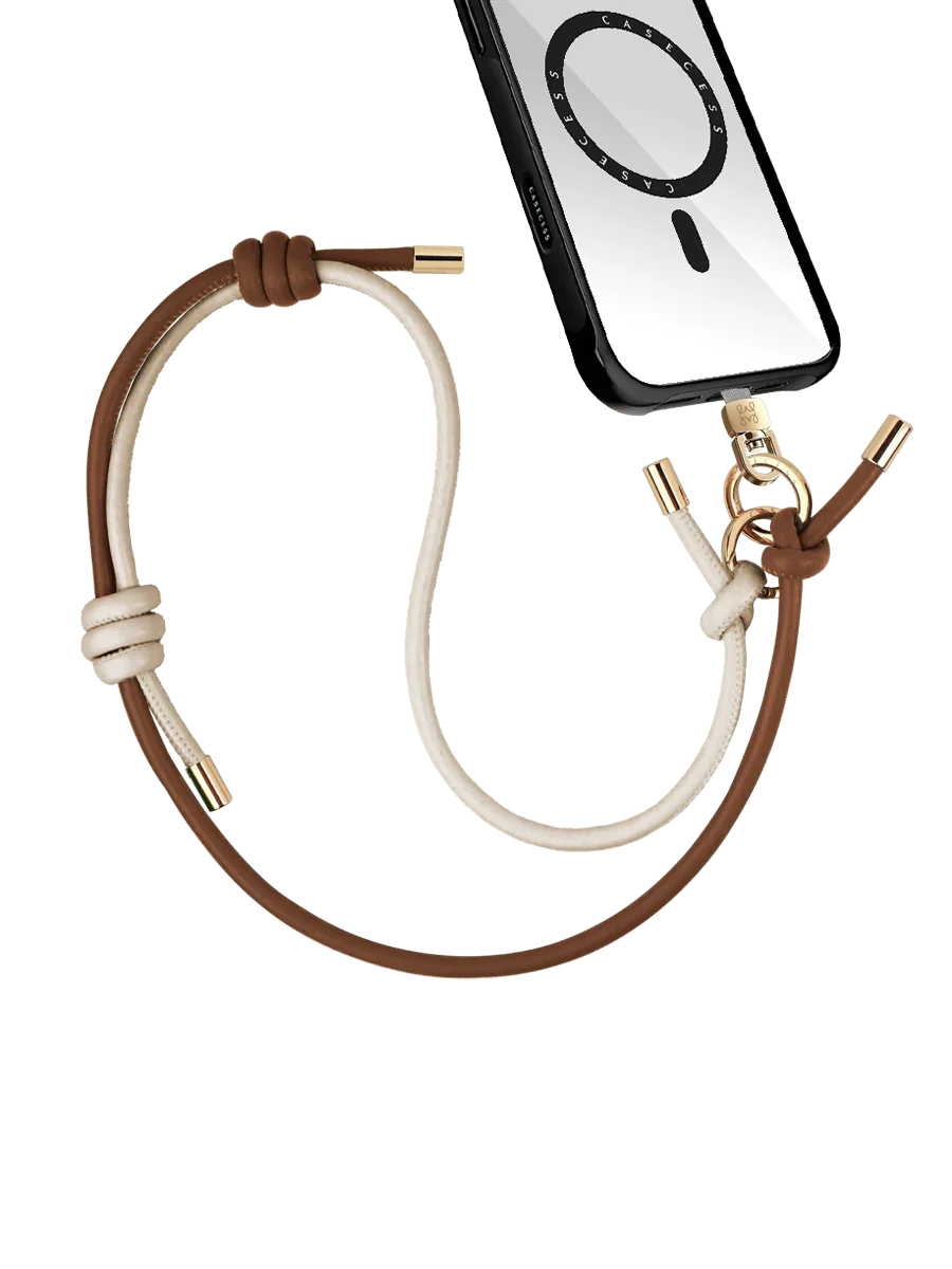 NomadStrap Cross body Strap – Mocha &