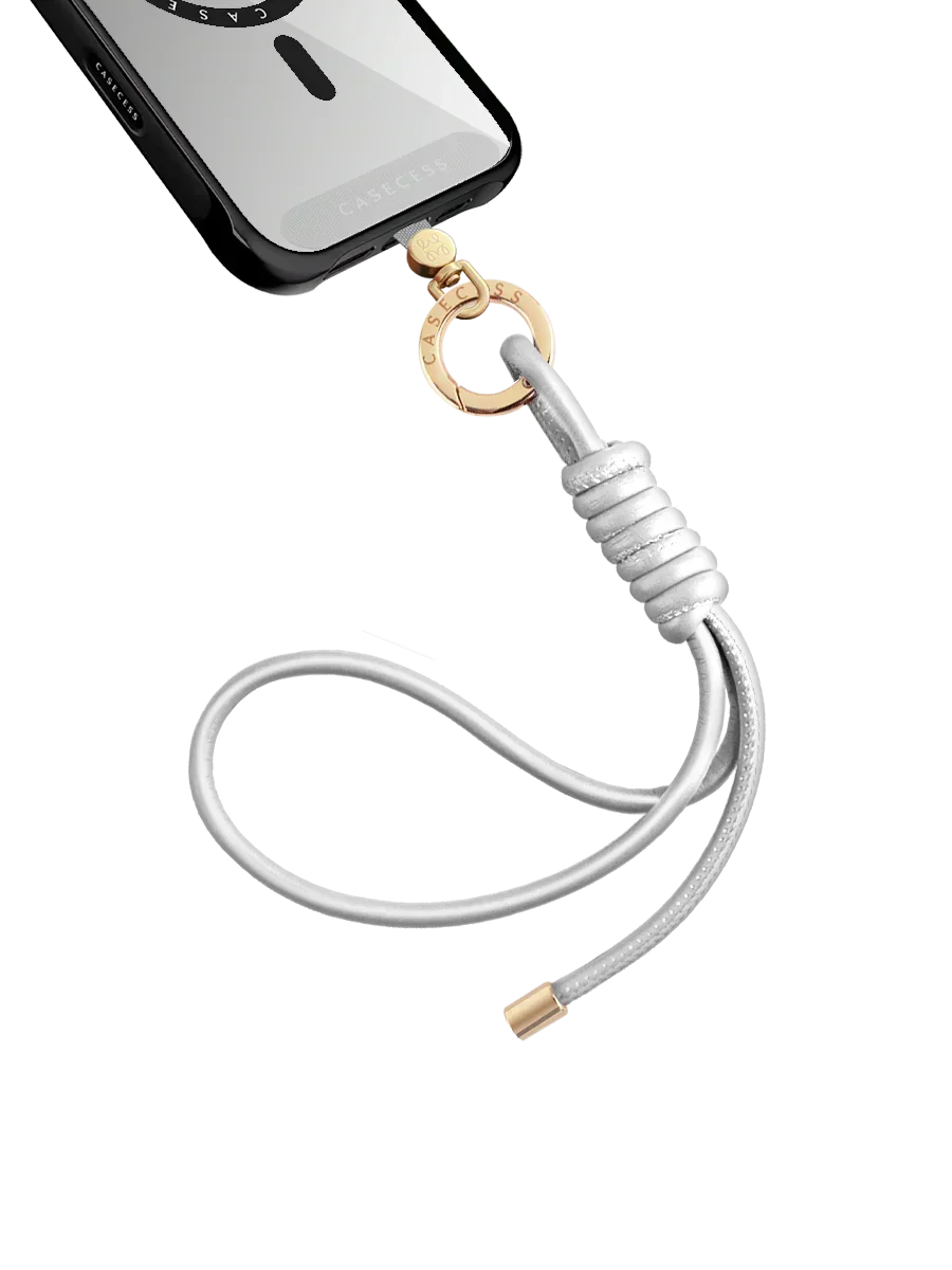WanderLoop Single Twist Charm – Sliver