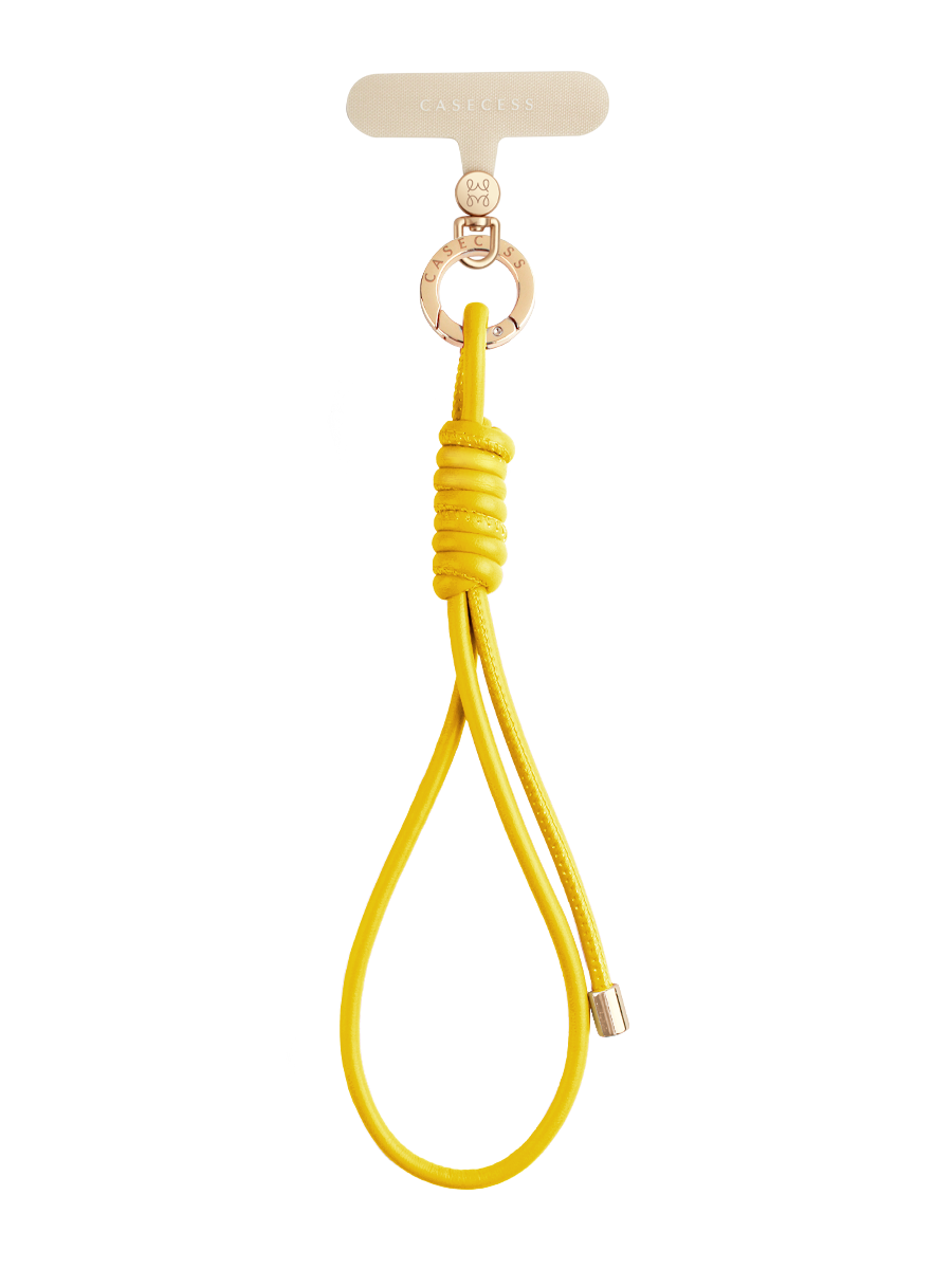 WanderLoop Single-Twist Charm – Sun Yellow