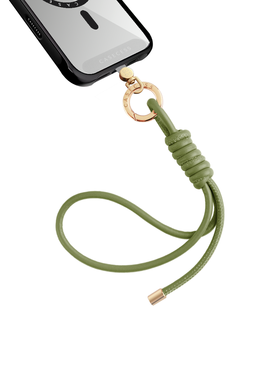 WanderLoop Single-Twist Charm – Olive Calm
