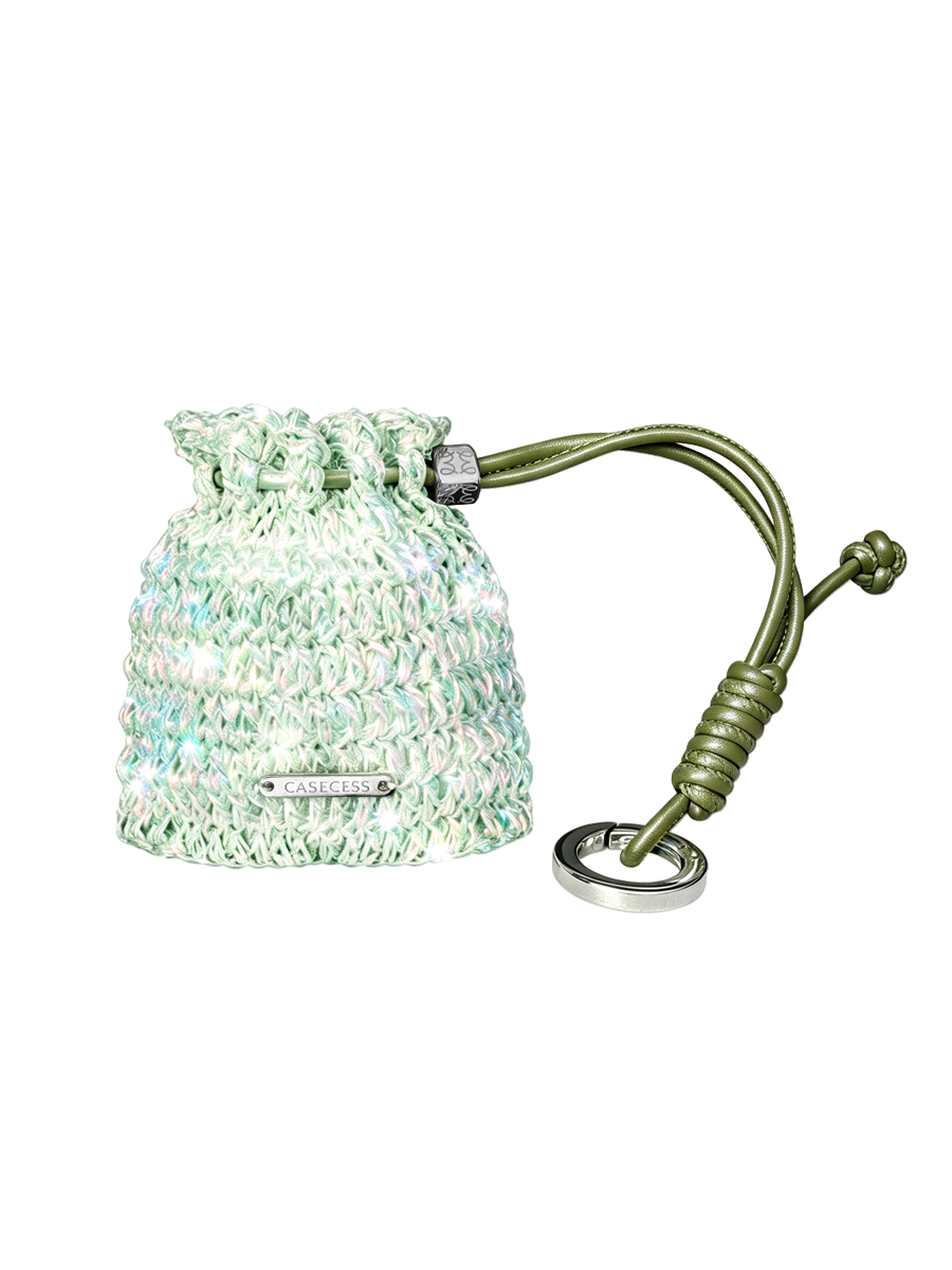 LumiCelestial Mini Pouch – Mint Aurora